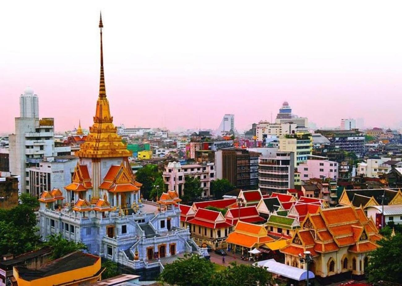 Go Inn Mrt Hua Lamphong Yaowarat Бангкок Екстер'єр фото