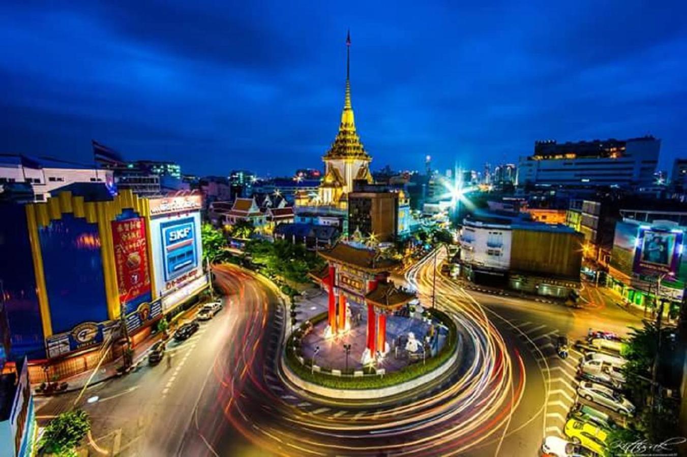 Go Inn Mrt Hua Lamphong Yaowarat Бангкок Екстер'єр фото