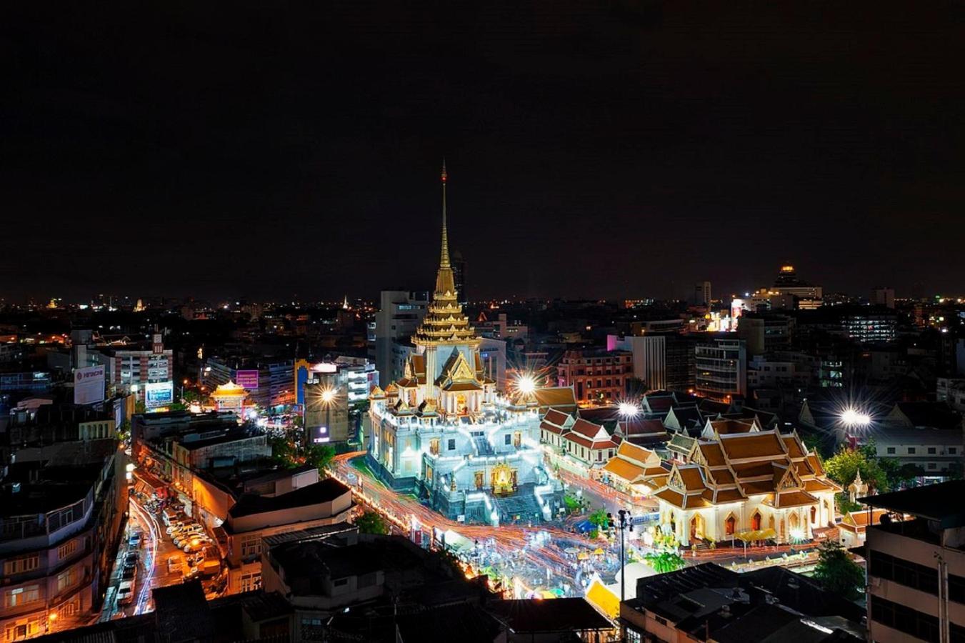 Go Inn Mrt Hua Lamphong Yaowarat Бангкок Екстер'єр фото